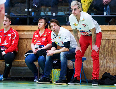 Tomas Axnér, tränare, Johan Zanotti, tränare, Lugi