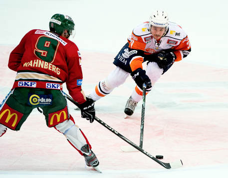 Magnus Kahnberg, Frölunda. Björn Karlsson, Växjö