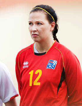 Gudbjorg Gunnarsdottir, målvakt