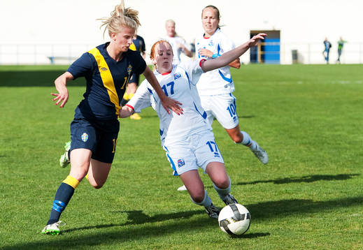 Sofia Jakobsson, Sverige, Thelma Einarsdottir, Sverige