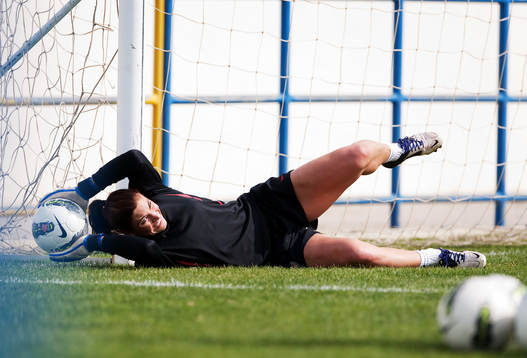 Bläddra bland fler bilder av Fotboll, Dam, Algarve Cup, USA, Träning