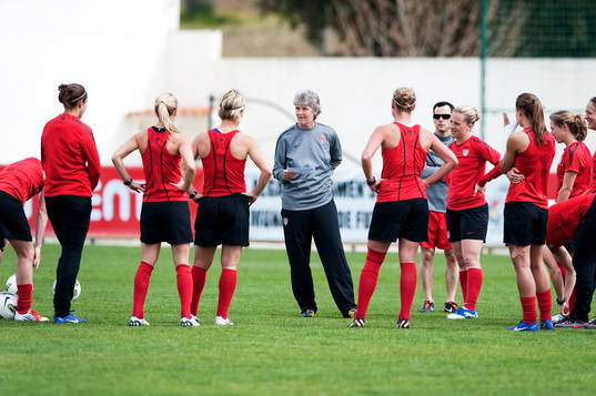 Pia Sundhage, förbundskapten