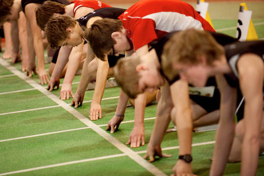60 meter, start