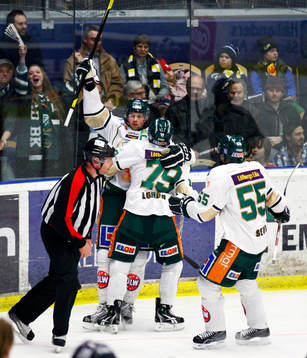 Bläddra bland fler bilder av Ishockey, SM, kvartsfinal, HV71 - Färjestad