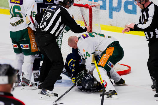 Bråk, slagsmål, Per Ledin, HV71, Jonas Frögren,