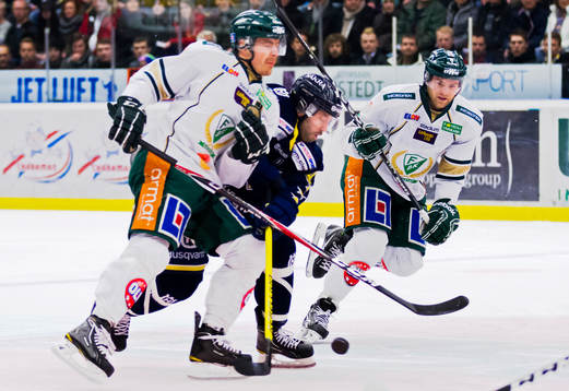 Anders Bastiansen, Färjestad, Per Ledin, HV71