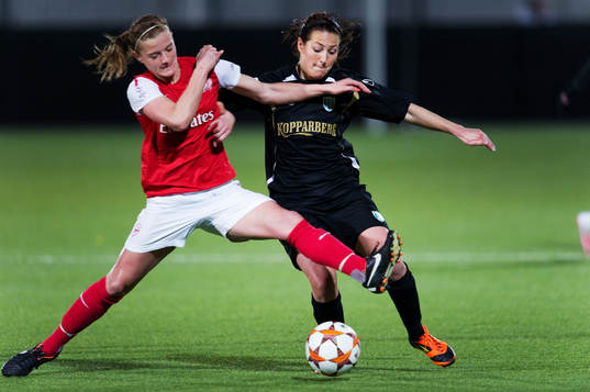 Bläddra bland fler bilder av Fotboll, Dam, Champions League, Kopparbergs/Göteborg FC - Arsena