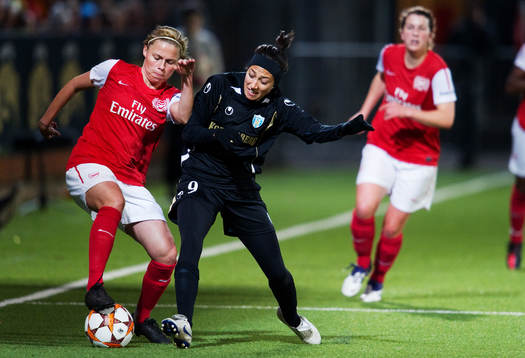 Fotboll, Dam, Champions League, Kopparbergs/Göteborg FC -