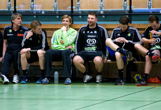 Thomas Forsberg, målvakt, Erik Fritzon, Sävehof, på