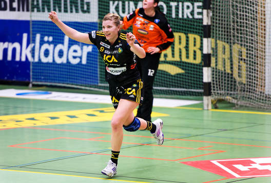 5, Sävehof - Västerås: Frida Tegstedt, Sävehof, jubel
