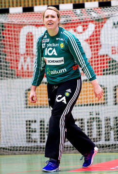 5, Sävehof - Västerås: Cecilia Grubbström, målvakt,