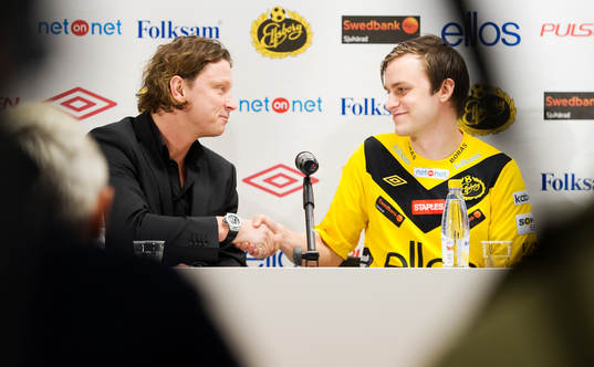 Stefan Andreasson, klubbchef, Skúli Jón Fridgeirsson,