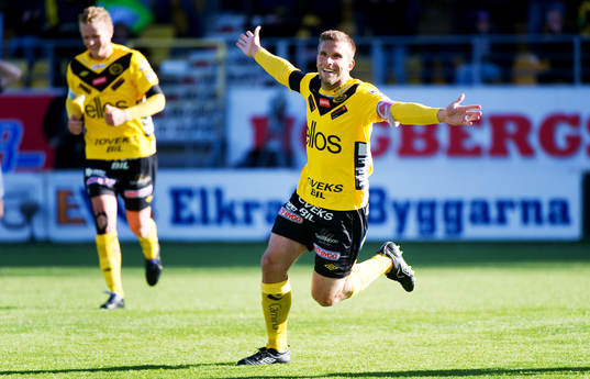 Anders Svensson, Elfsborg, jubel, 2-0