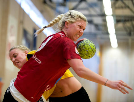Bläddra bland fler bilder av Handboll, Slutspel, Dam, Heid - Team Eslöv