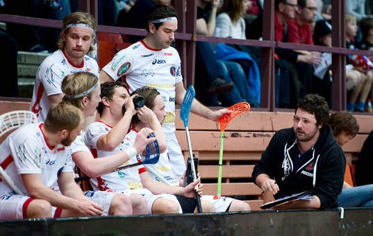 5, Pixbo - Warberg: David Jansson, tränare, Pixbo, pratar