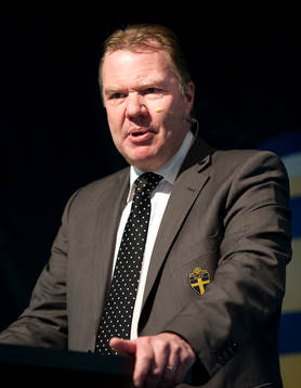 Karl-Erik Nilsson, ordförande Svenska Fotbollförbundet