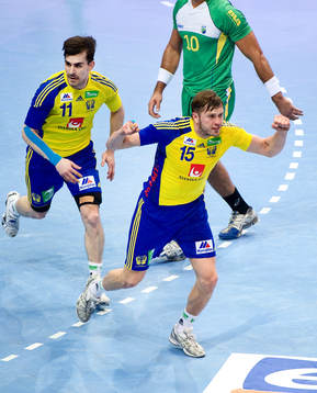 Dalibor Doder, Jonas Larholm, Sverige, jubel