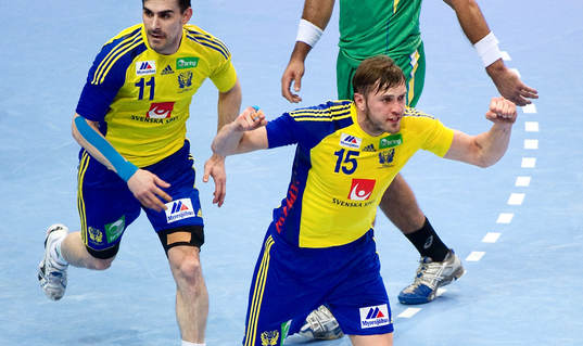 Dalibor Doder, Jonas Larholm, Sverige, jubel