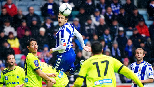 Tobias Hysén, Göteborg, missar en nick