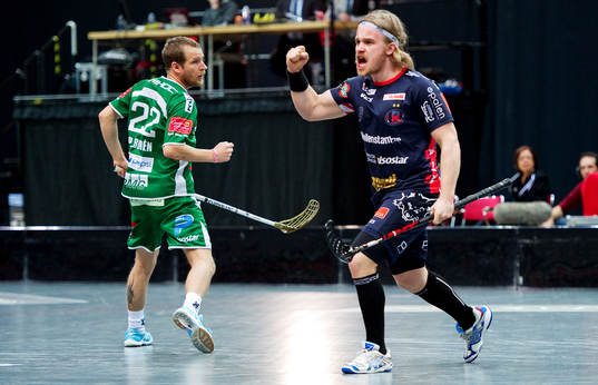 5, Pixbo - Dalen: Tim Wiklund, Pixbo, jubel, 1-0