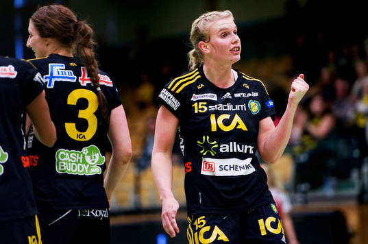 5, Sävehof - Västerås: Jenny Alm, Sävehof, jubel