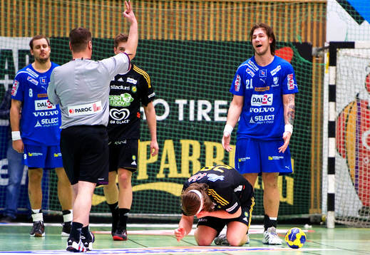 5, Sävehof - Skövde: Andreas Nilsson, Skövde, rött kort
