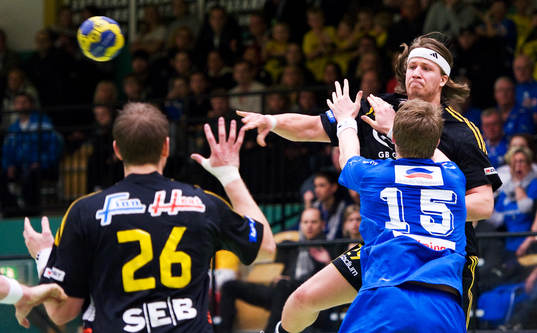 5, Sävehof - Skövde: Emil Berggren, Emil Berggren,
