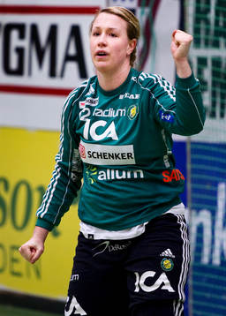5, Sävehof - Västerås: Cecilia Grubbström, målvakt,