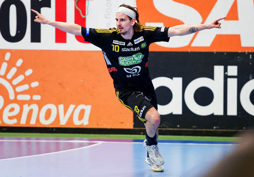 5, Sävehof - Skövde: Victor Fridén, Sävehof, jubel