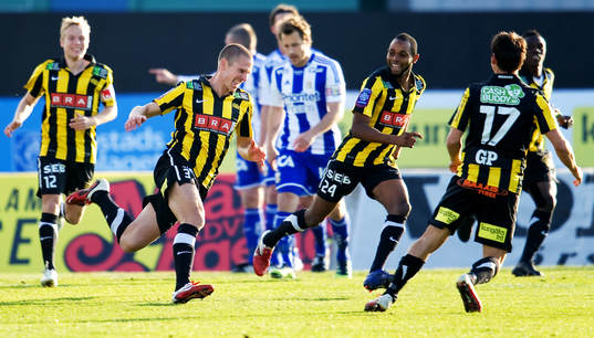 Mattias Östberg, Häcken, jubel, 1-0