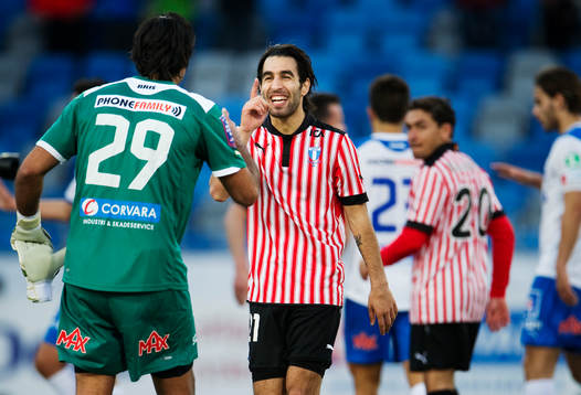 Abbas Hassan, målvakt, Norrköping, och Jimmy Durmaz,