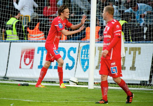 Tom Pettersson, Åtvidaberg. Skriker ut sin ilska