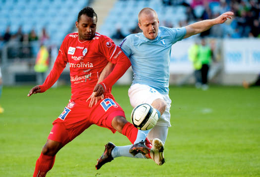 Daniel larsson, Malmö och Alberis Da Silva, Åtvidaberg.