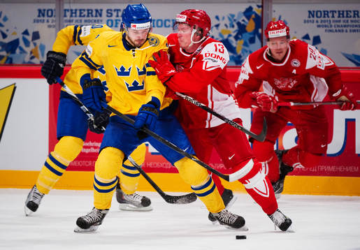 Niklas Persson, Sverige, och Morten Green, Danmark