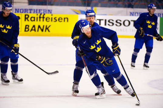 Daniel Alfredsson och Johan Franzén