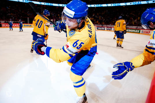 Erik Karlsson, Sverige, jubel