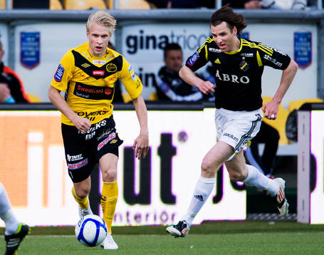 Johan Larsson, Elfsborg, Nils-Eric Johansson, AIK