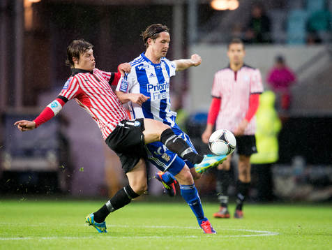 Simon Thern, Malmö FF. Philip Haglund, IFK Göteborg