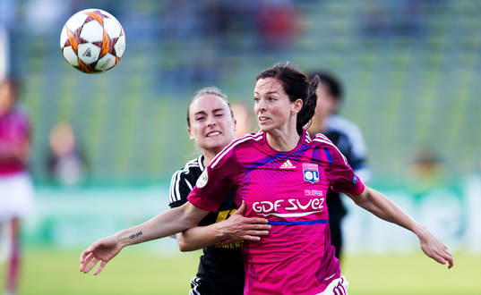 Gina Lewandowski, FFC Frankfurt, Lotta Schelin, Olympique