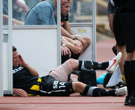 Martin Ericsson, Häcken, skada