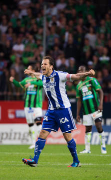 Tobias Hysén, IFK Göteborg, jubel