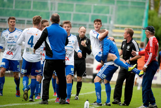 Behar Ferizi, Värnamo. 1-1. Jubel
