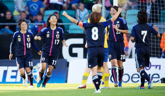 Yuki Nagasato, Japan, jubel