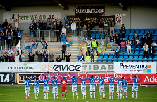 Jubel i Trelleborg