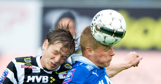 Gudjon Baldvinsson, Halmstad och Philip Andersson,
