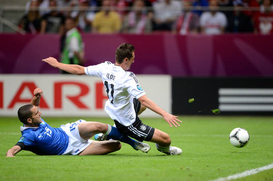 Leonardo Bonucci, Italien och Miroslav Klose, Tyskland