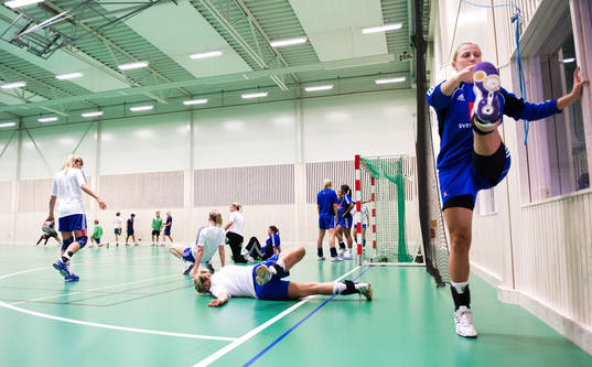 Tjejerna värmer upp, Johanna Alm, Sverige