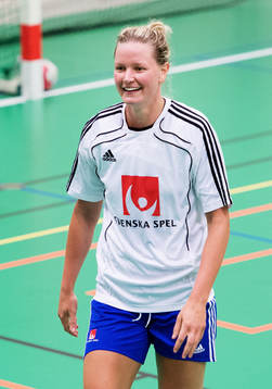 Johanna Wiberg, Sverige, jubel