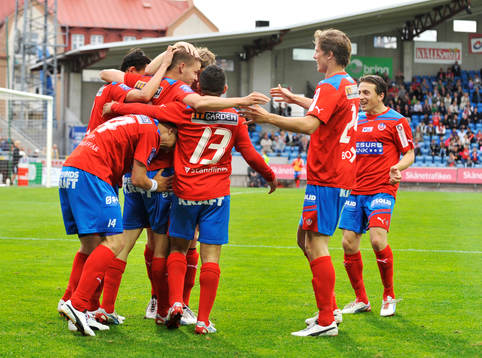 Glädje, jubel i Helsingborg