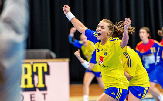 Handboll, Dam, Landslag, U18, Sverige - Rumänien, European